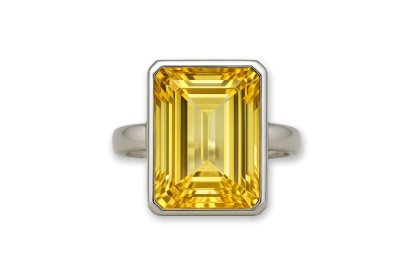 Pierścionek z cytrynem